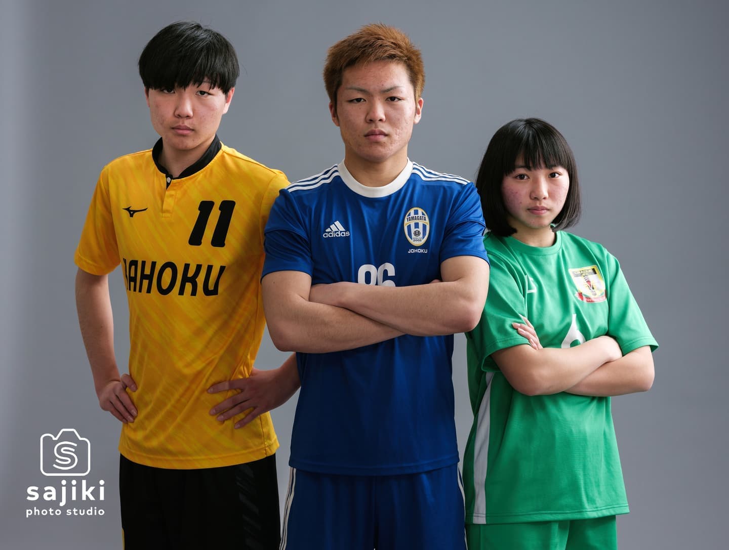 サッカーのユニフォームフォト・撮影例2