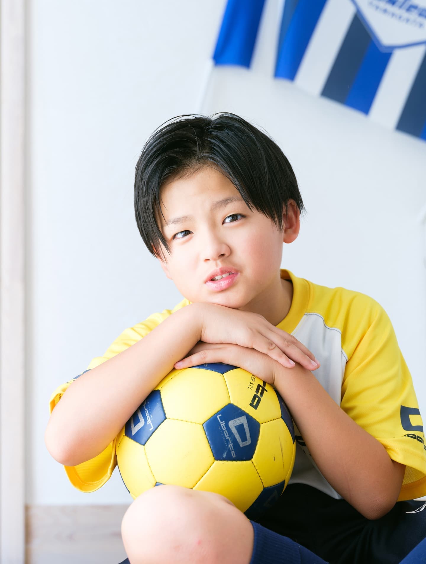 サッカーのユニフォームフォト・撮影例11