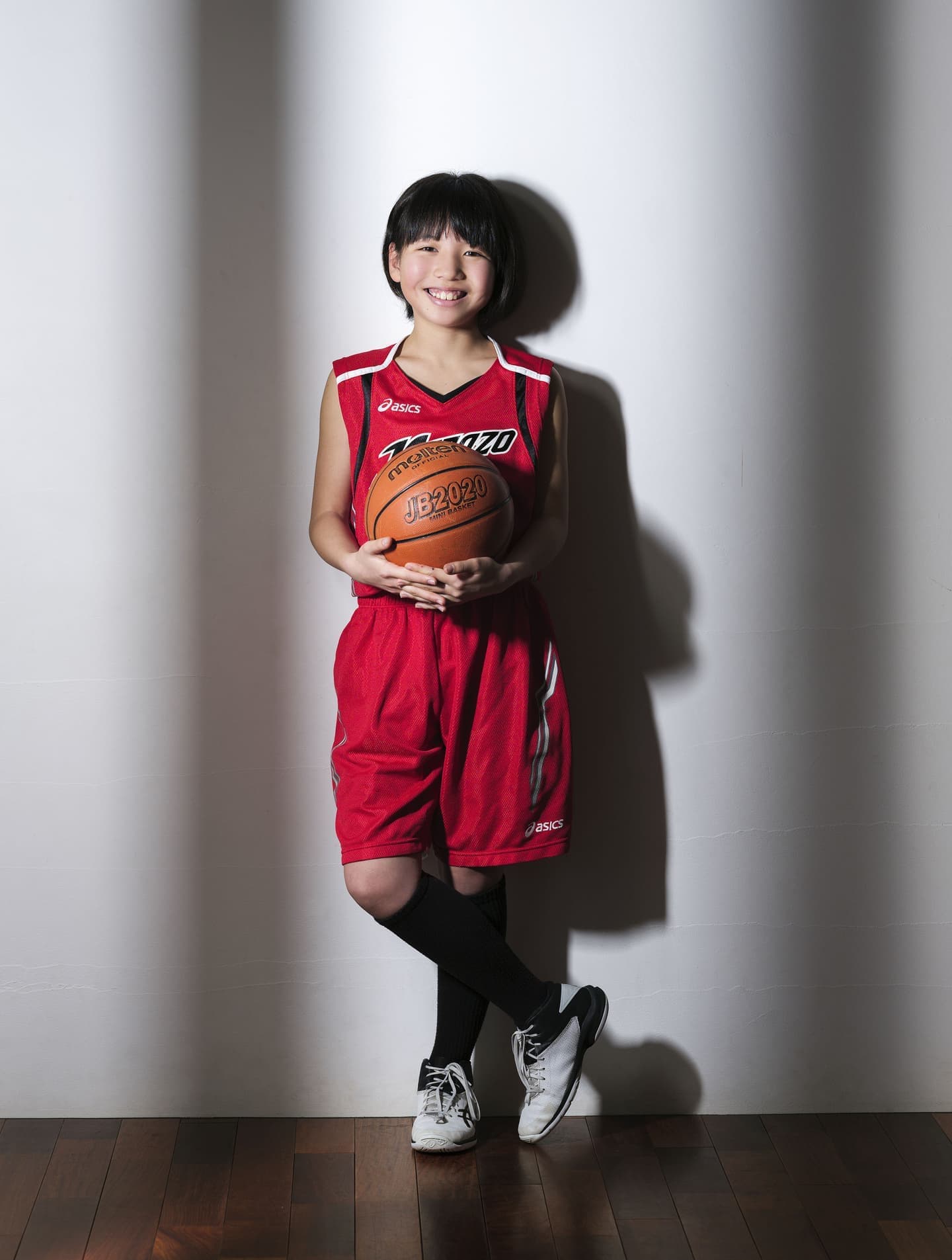 バスケのユニフォームフォト・撮影例17