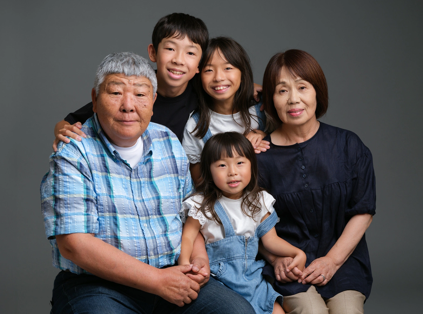 お孫さまとご祖父母さまの孫ふぉと撮影例7